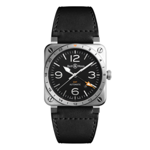 BR0393-GMT-ST/SCA Bell & Ross ベル&ロス インストゥルメント BR03-93 GMT