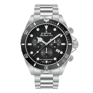 10238-3NM-NI EDOX エドックス スカイダイバー クロノグラフ