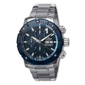 01122-3BU3M-BUIN3 EDOX エドックス クロノオフショア1 クロノグラフ オートマティック