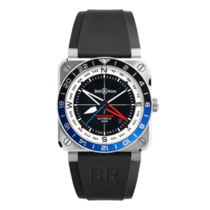 【世界限定500本】 BR0393-COM-ST/SRB Bell & Ross ベル&ロス BR-03 GMT コンパス