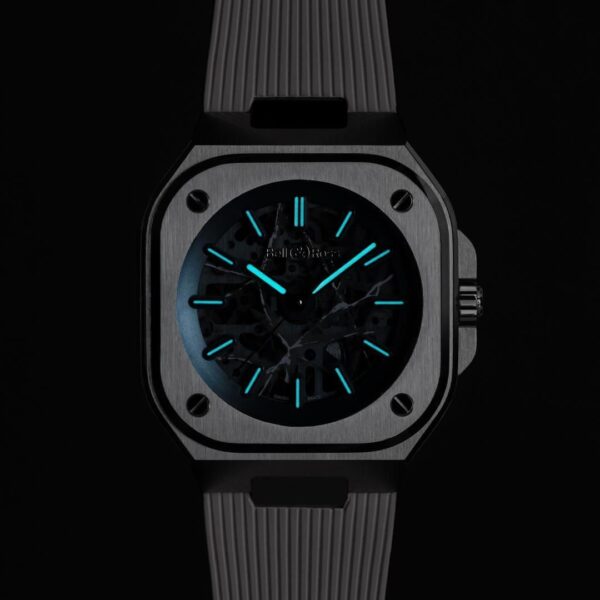 【世界限定250本】BR05A-AB-SKST/SRB Bell & Ross ベル&ロス BR05 スケルトン アークティック ブルー