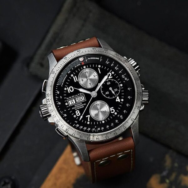 H77616533 HAMILTON ハミルトン カーキ アビエーション X-WIND オート クロノ 44mm