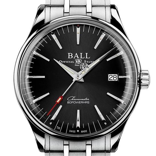 NM3280D-S1CJ-BK BALL WATCH ボールウォッチ トレインマスター マニュファクチュア80