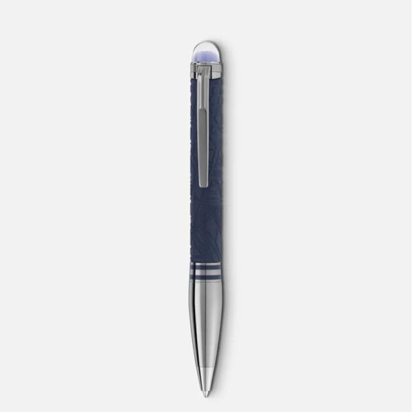 MB130217 MONTBLANC モンブラン スターウォーカー スペースブルー ドゥエ ボールペン