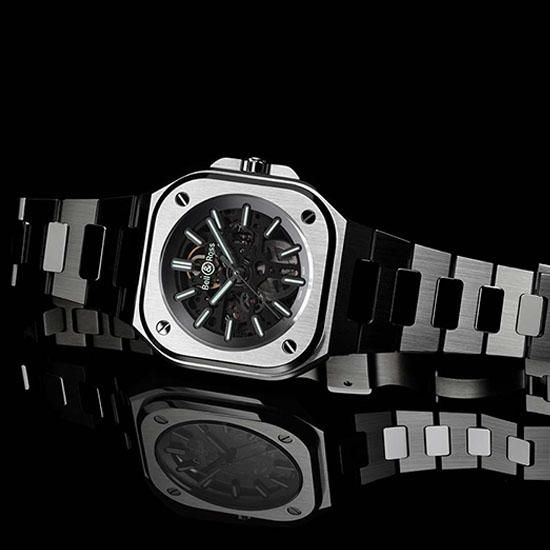 【限定500本】BR05A-BL-SK-ST/SST スケルトンナイトラム Bell & Ross ベル&ロス インストゥルメント BR05