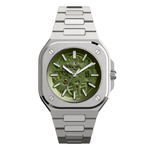【限定500本】BR05A-GN-SKST/SST スケルトングリーン Bell & Ross ベル&ロス インストゥルメント BR05