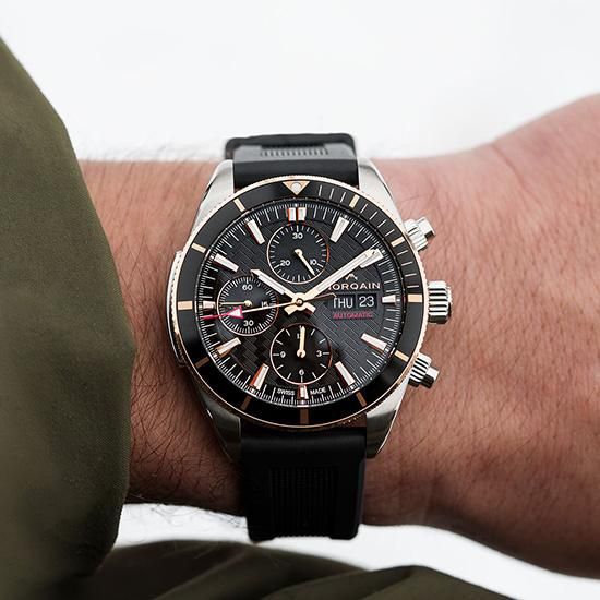 N1500.17S02.B01 NORQAIN ノルケイン アドベンチャー スポーツ クロノ デイデイト 41mm