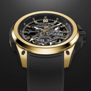 【限定50本】N3001.07G06.B01 NORQAIN ノルケイン ワイルドワン スケルトン 39mm イエローゴールド リミテッドエディション