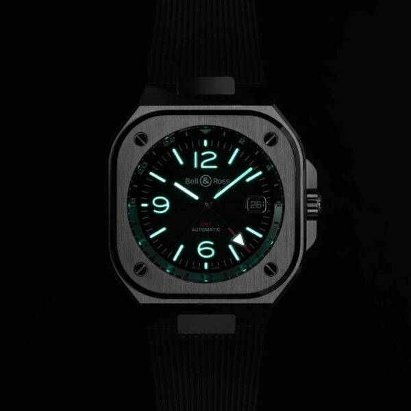 BR05G-BL-ST/SRB Bell & Ross ベル&ロス インストゥルメント BR05 GMT