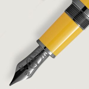 MB130660 MONTBLANC モンブラン グレートキャラクターズ エンツォ・フェラーリ スペシャルエディション ジャッロモデナ 万年筆 F