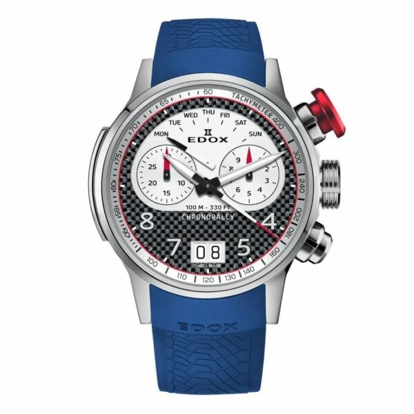 【世界限定600本】 38003-TINR-CANBR EDOX エドックス クロノラリー クロノグラフ 45 リミテッドエディション
