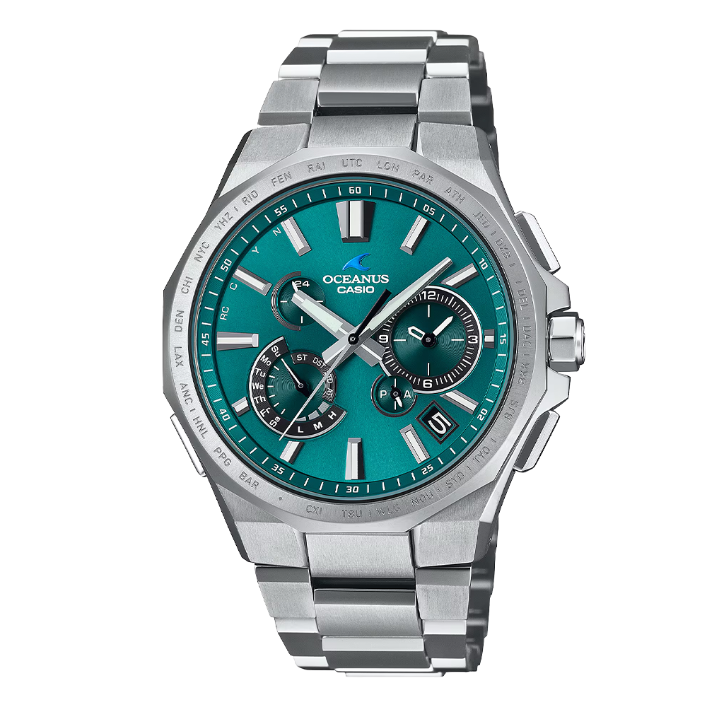 CASIO OCW-T6000SG-2AJR|20周年モデルのブルーグリーンを読む